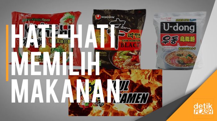 BPOM: 4 Mie Instan Korea Mengandung Babi