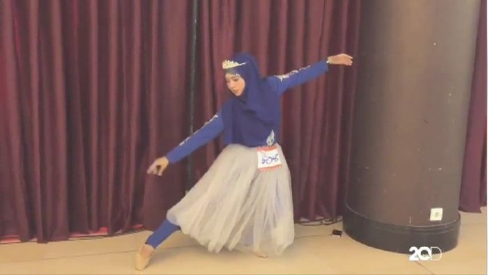 Ada Balerina Berhijab di Audisi Sunsilk Hijab Hunt 2017 Bandung