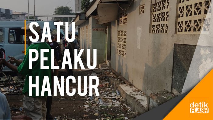 Kondisi Satu Jenazah Pelaku Bom di Kampung Melayu Hancur  