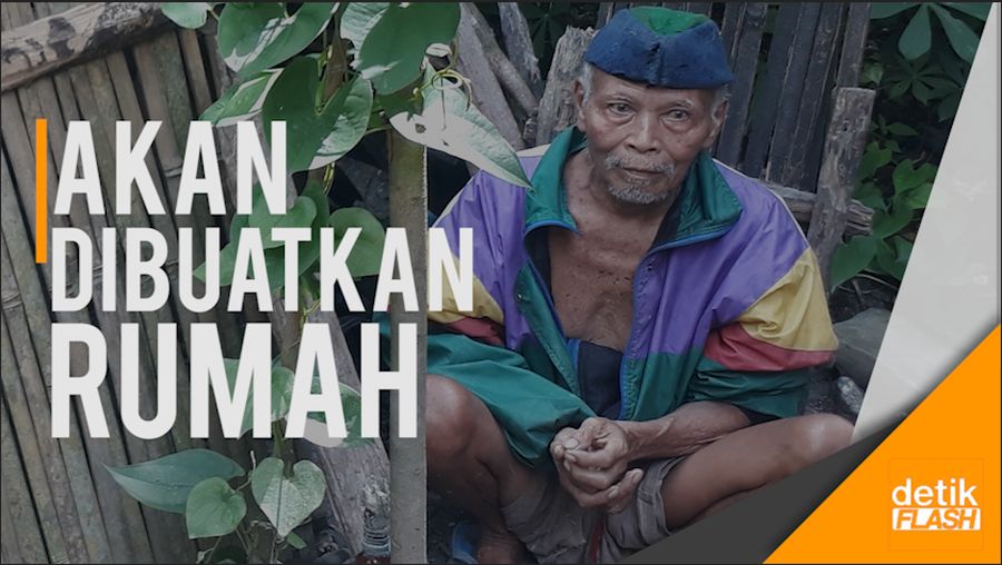 Mbah Panidin 32 Tahun Tinggal di Hutan, Kini akan Dipindah