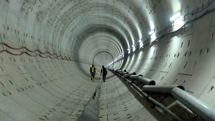 Lorong Proyek MRT Primadona Baru untuk Selfie