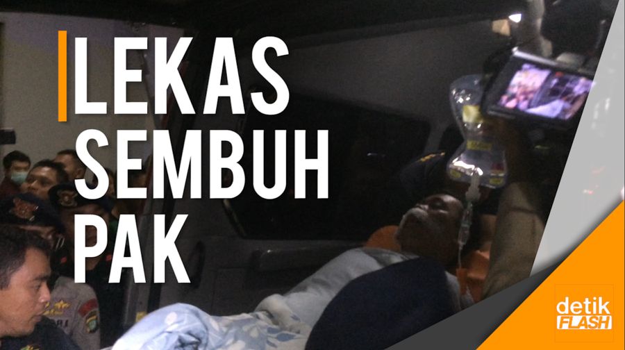2 Brimob Korban Penusukan Dipindah ke RS Polri