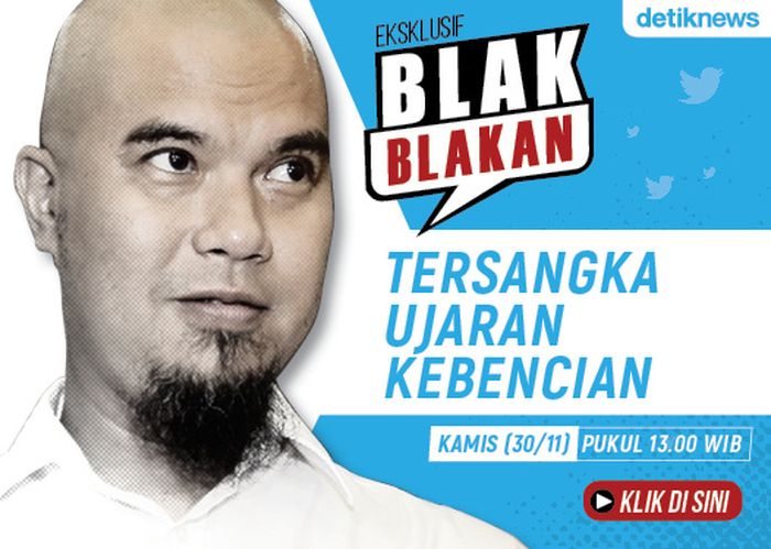 Blak-blakan Ahmad Dhani Soal Status Tersangkanya