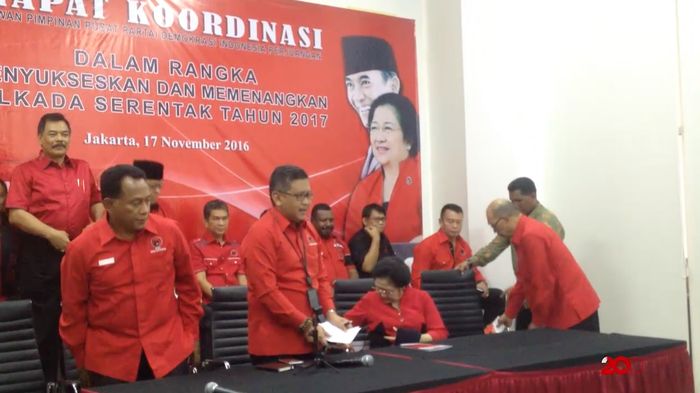 Sejumlah Menteri Datangi DPP PDIP, Lapor Situasi Nasional