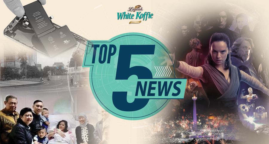 Top 5 News: Pesta Kembang Api Spektakuler di Asia, Cucu Keempat SBY Lahir