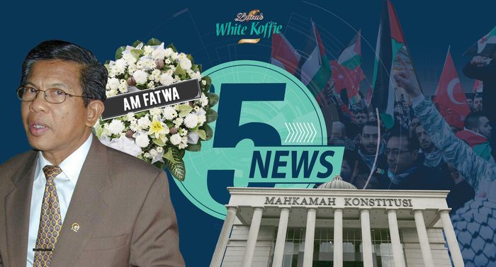 Top 5 News: AM Fatwa Tutup Usia, MK Izinkan Rekan Sekantor Nikah