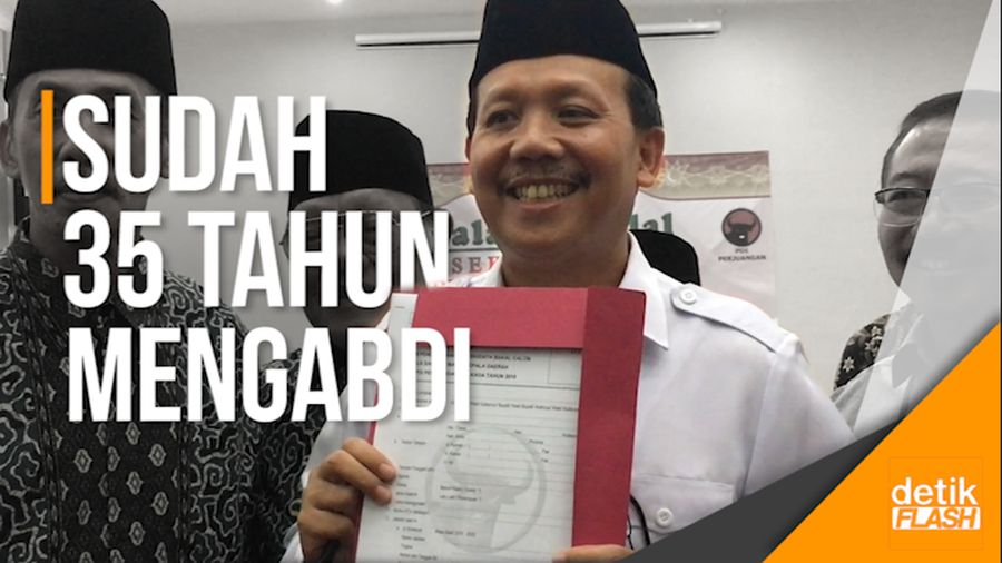 Lamar PDIP, Sekda Iwa Karniwa Daftar Bakal Cagub Jabar