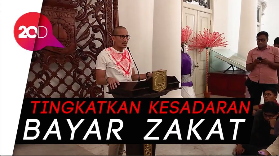 Sandi soal Edaran Zakat Rp 1 Juta: Sudah Beberapa Tahun Lalu