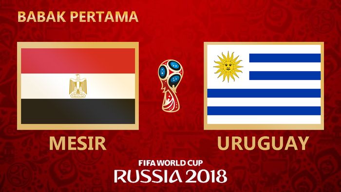Highlights Babak I Mesir Vs Uruguay