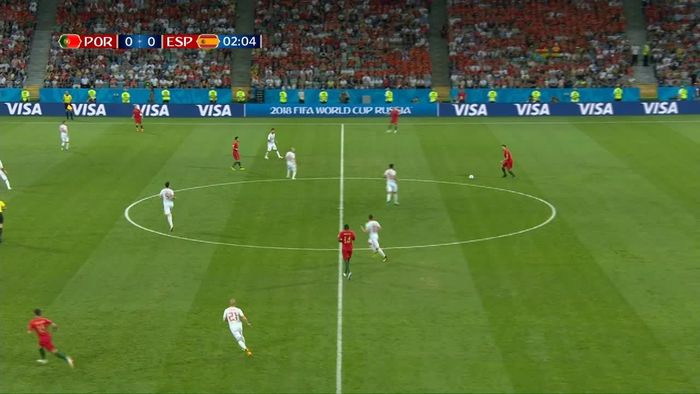 Ronaldo Vs Spanyol, Ini Dia Gayanya di Pertandingan