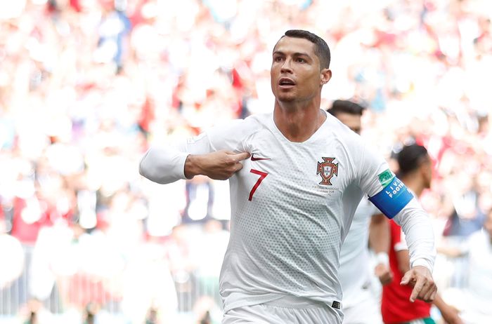 Gol Ronaldo yang Menjadikannya Topskorer Sementara Piala Dunia