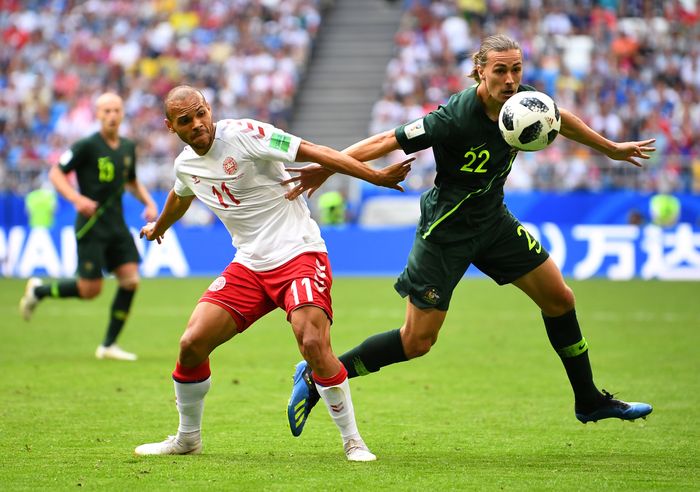 Highlights: Denmark Vs Australia 1-1