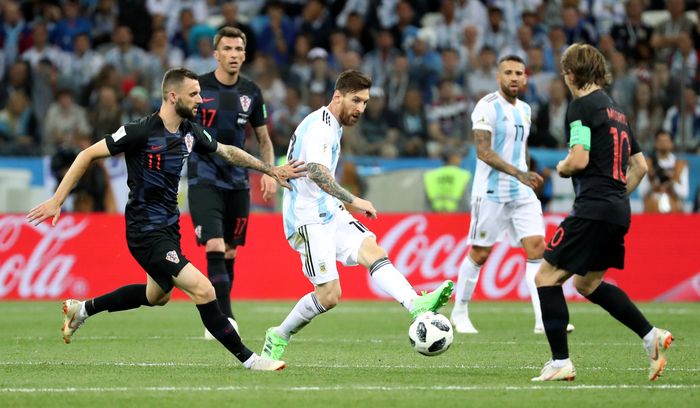Highlights Babak I Argentina Vs Kroasia