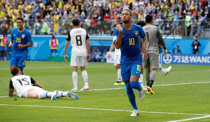 Lawan Kosta Rika, Neymar: Diving, Cetak Gol dan Air Mata