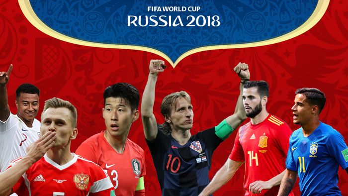 Serangkaian Gol Lengkungan Indah di Piala Dunia 2018