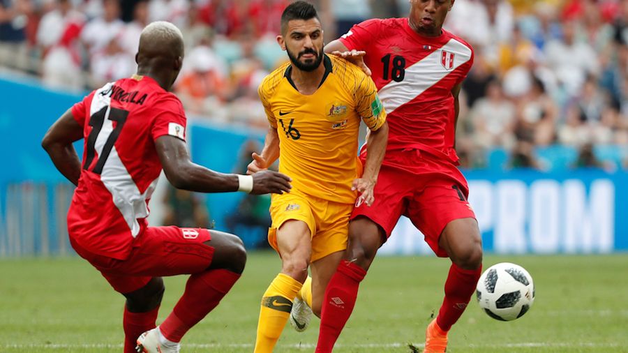 Highlights Babak I Australia Vs Peru