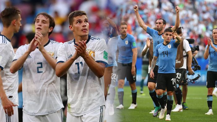 Uruguay dan Rusia  Lolos ke Babak 16 Besar Piala Dunia 2018