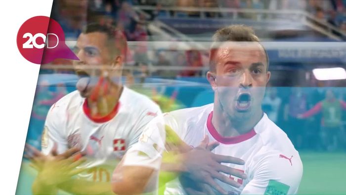 Denda Ratusan Juta untuk Selebrasi Politik Xhaka & Shaqiri