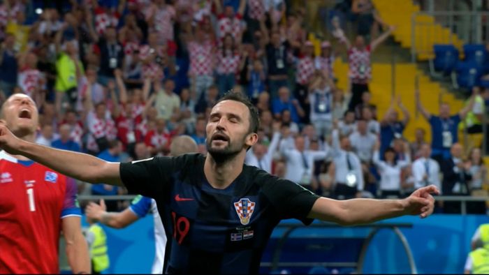 Gol Milan Badelj Bawa Kroasia Unggul Atas Islandia