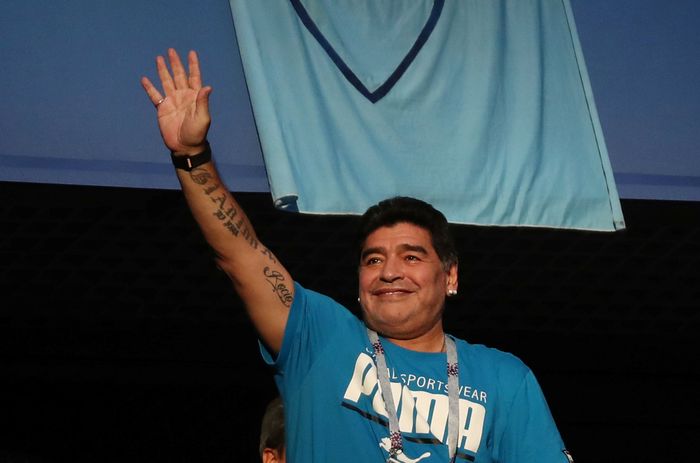 Jari Tengah Maradona di Kemenangan Argentina