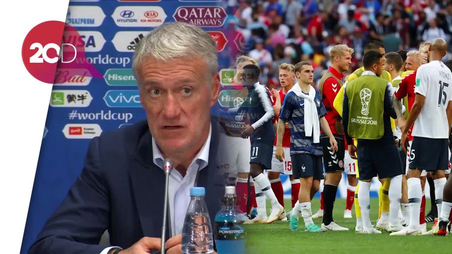 Prancis Memang Main Aman Hadapi Denmark