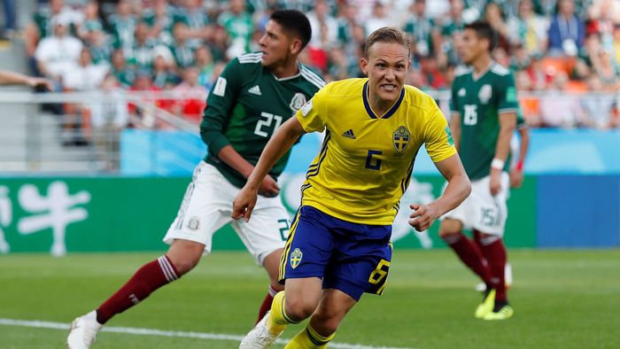 Swedia Pecah Kebuntuan Lewat Gol Augustinsson