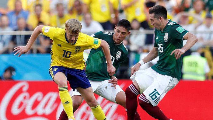 Highlights Babak I Meksiko Vs Swedia