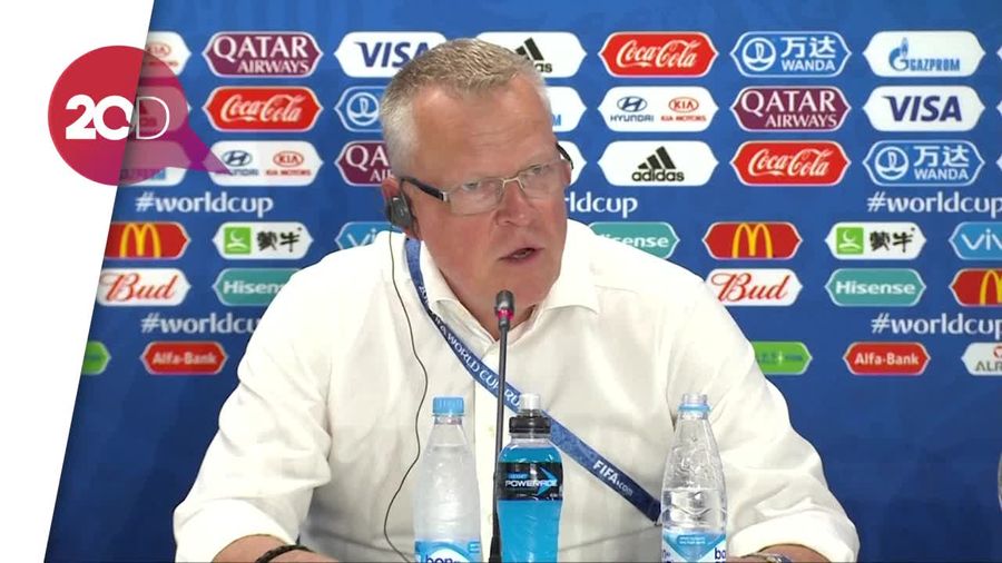 Saking Seriusnya, Pelatih Swedia Sampai Lupa Rayakan Gol 