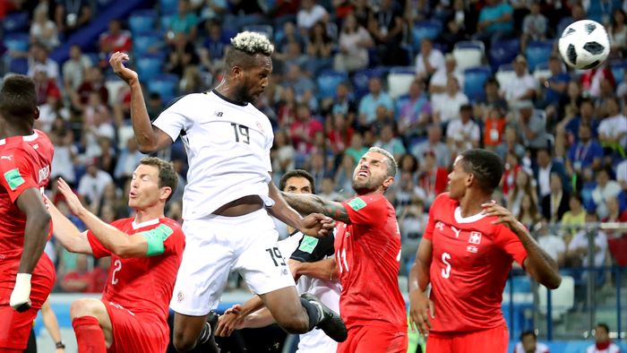 Cetak Gol Perdana, Swiss-Kosta Rika 1-1