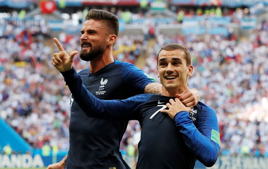 Penalti Griezmann Buat Prancis Unggul 1-0