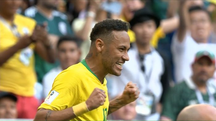 Gol Neymar Bawa Brasil Unggul atas Meksiko 1-0