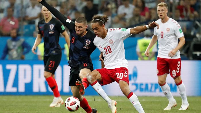 Highlights Babak II Kroasia Vs Denmark