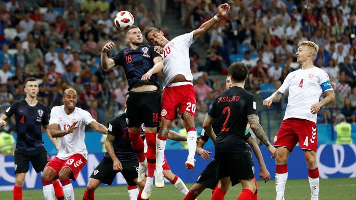 Highlights Babak Tambahan Kroasia Vs Denmark