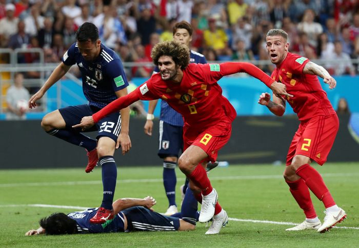 Tiga Gol Comeback Belgia yang Patahkan Samurai Biru 