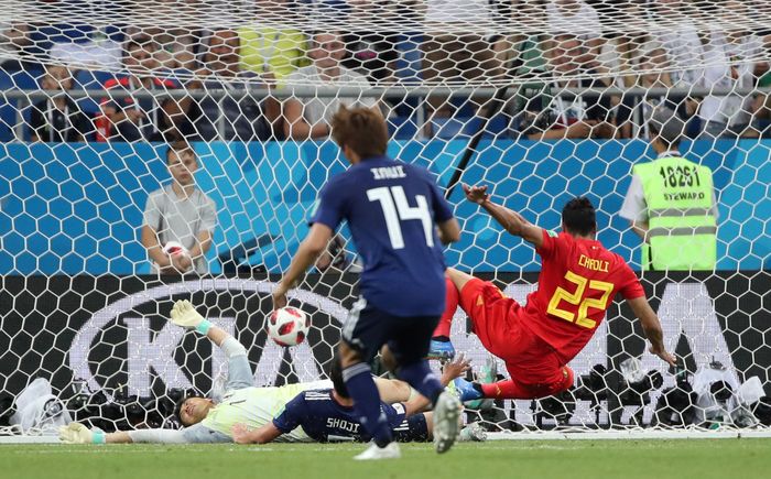 Gol Chadli Balikkan Keadaan, Belgia 3-2 Jepang