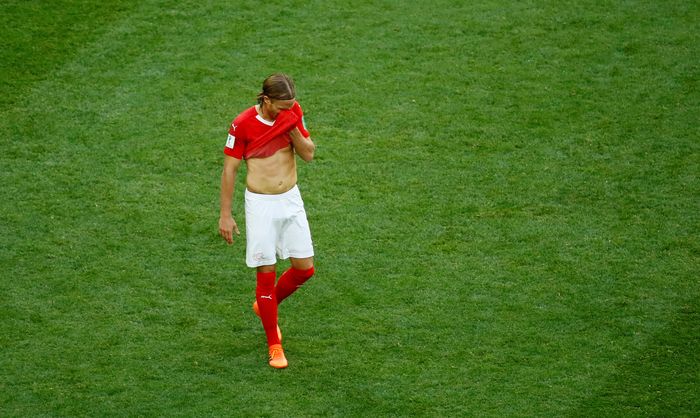 Kartu Merah Terakhir Swiss di Piala Dunia Rusia