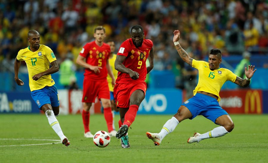Highlights Babak I Brasil Vs Belgia