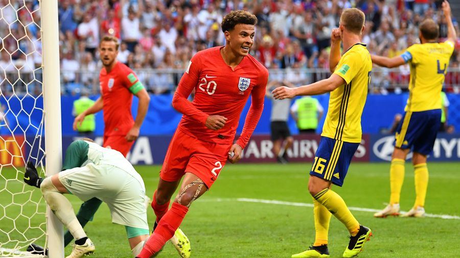 Dele Alli! Inggris Menjauh 2-0 Swedia