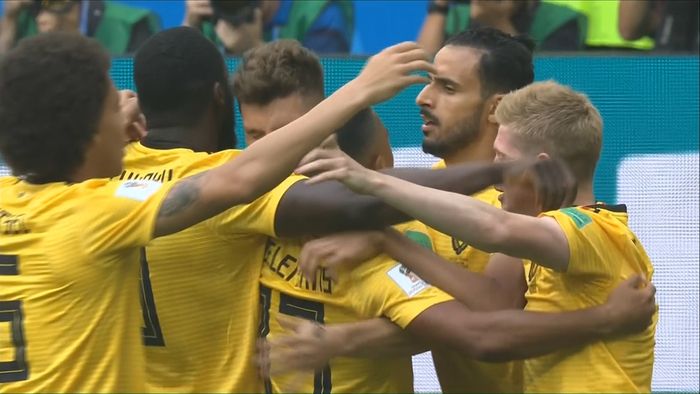 Gol Meunier! Belgia 1-0 Inggris