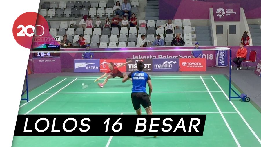 2 Pebulutangkis Tunggal Putri Indonesia Melaju Mulus