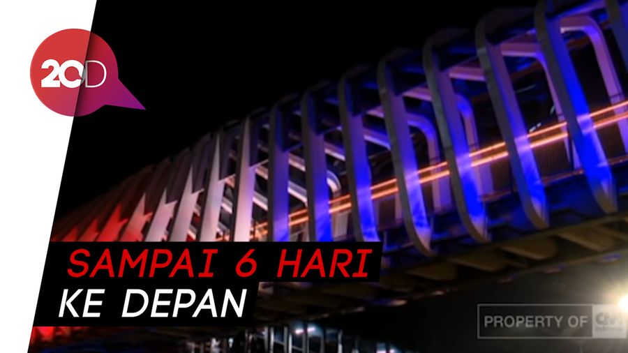 Simpati Teror Penembakan, DKI Ubah JPO Warna Bendera New Zealand