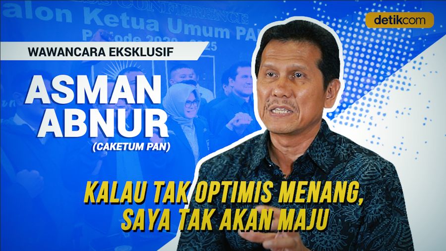 Keyakinan Asman Abnur Menatap Kursi Ketua Umum PAN