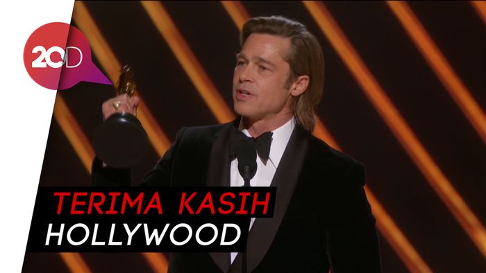 Menang Oscars, Brad Pitt: Ini untuk Anak-anakku
