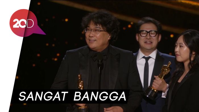 Parasite Menang Skenario Terbaik Oscars 2020