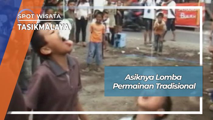 Asiknya Lomba Permainan Tradisional, Tasikmalaya
