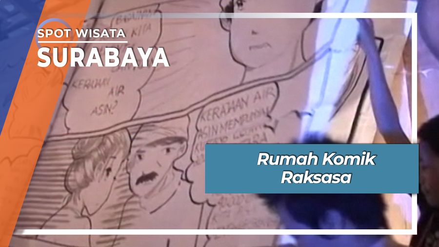 Rumah Komik Raksasa, Surabaya