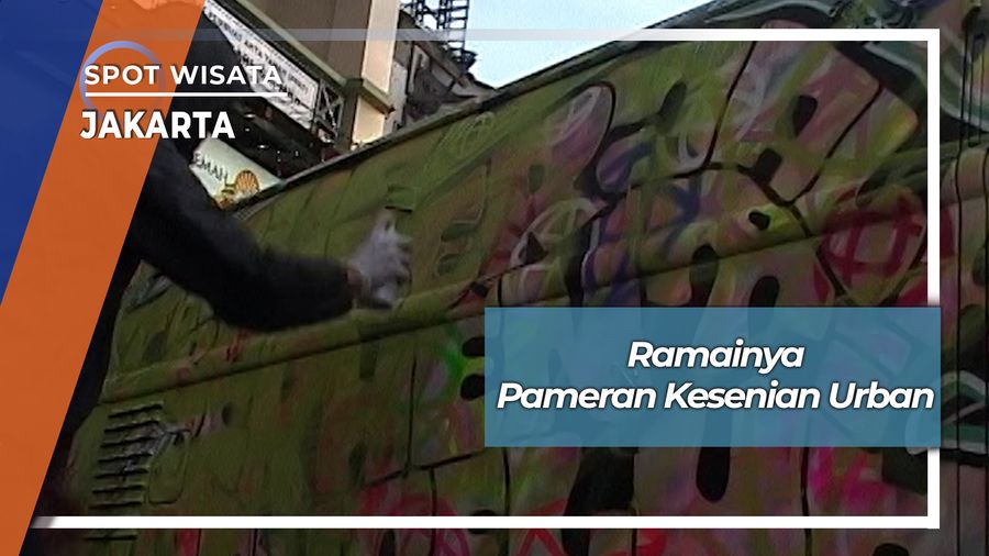 Ramainya Pameran Kesenian Urban, Jakarta