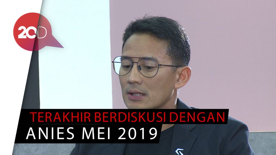 Sandi Akui Jarang Bertemu Prabowo dan Anies