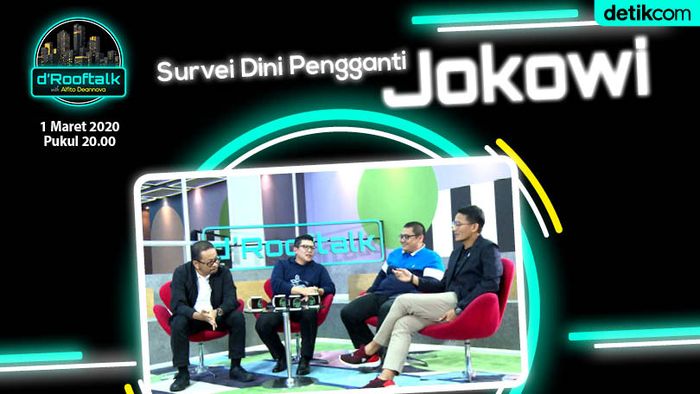 Tonton dRooftalk Malam Ini Survei Dini Capres 2024