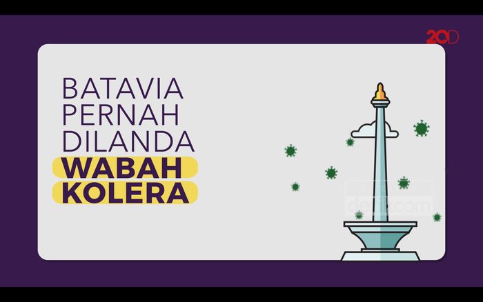 Wabah Kolera Pernah Landa Batavia, 6.000 Orang Lebih Meninggal